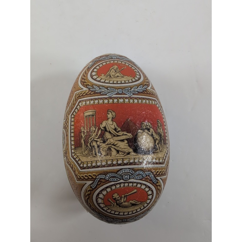 Vincenzo Imperial Style Faberge Cameo Egg/Candy Container‎